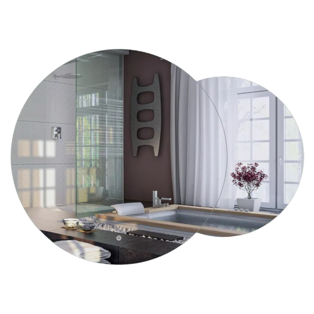 MIXXUS Premium TOPPER MC01-100x75 Дзеркало (LED Touch, Anti-fog, димер (3-6,5kK)) (MP6621)