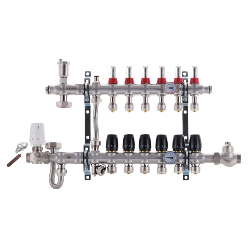 KOER KR.S1011-6 Коллектор со встроенным смешив. узлом 1