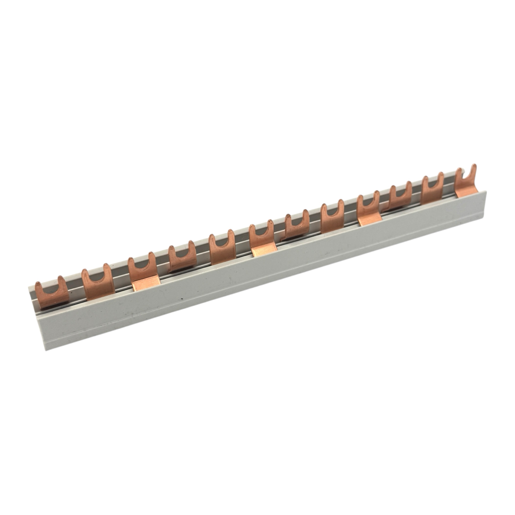 Hager Шина з'єднувальна 3P 10мм² 12M типу U AC230/400V KDN363A