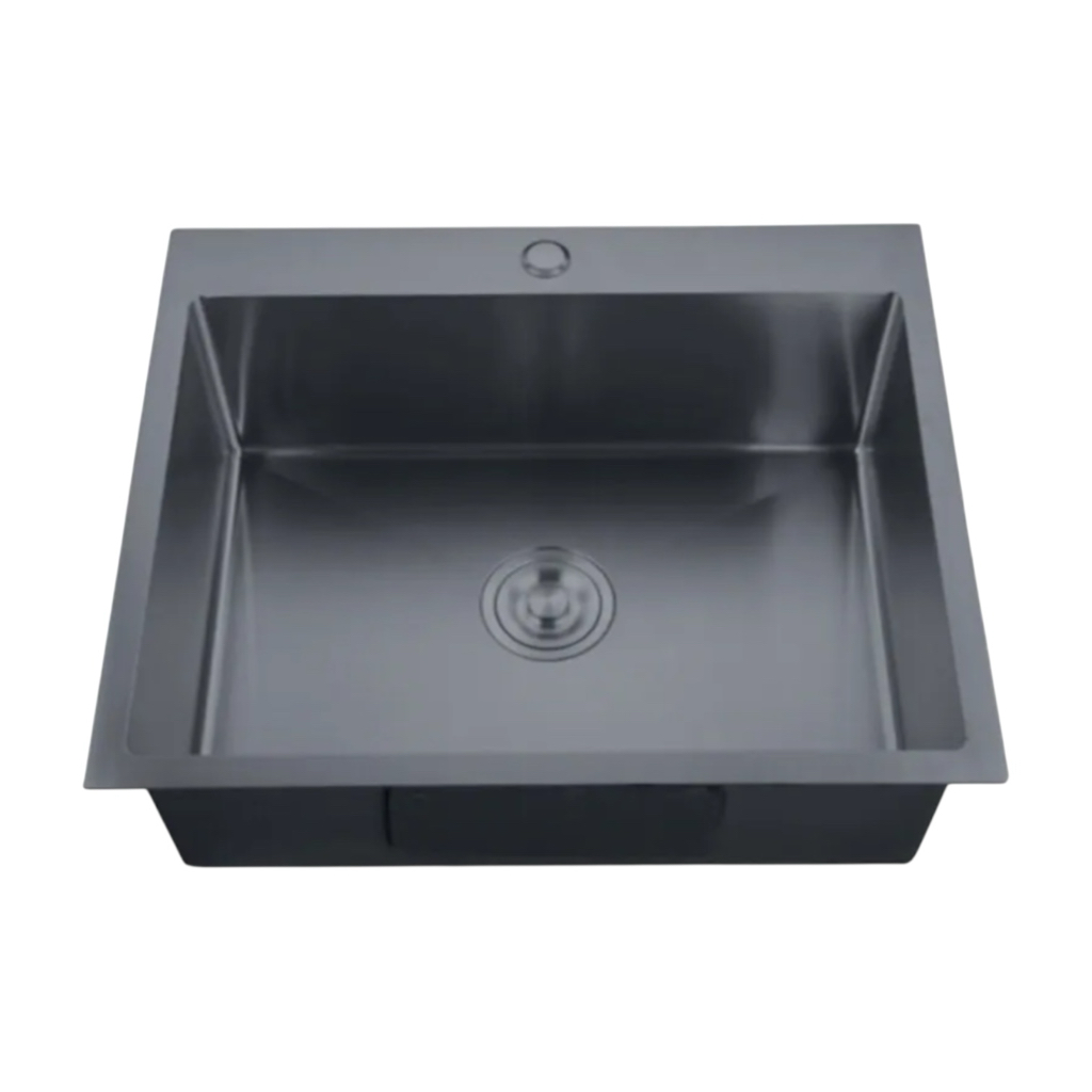 MIXXUS ZH6050-215 NANO-BLACK  Мийка з нержавіючої сталі (3.0/0.8) (MX1586)
