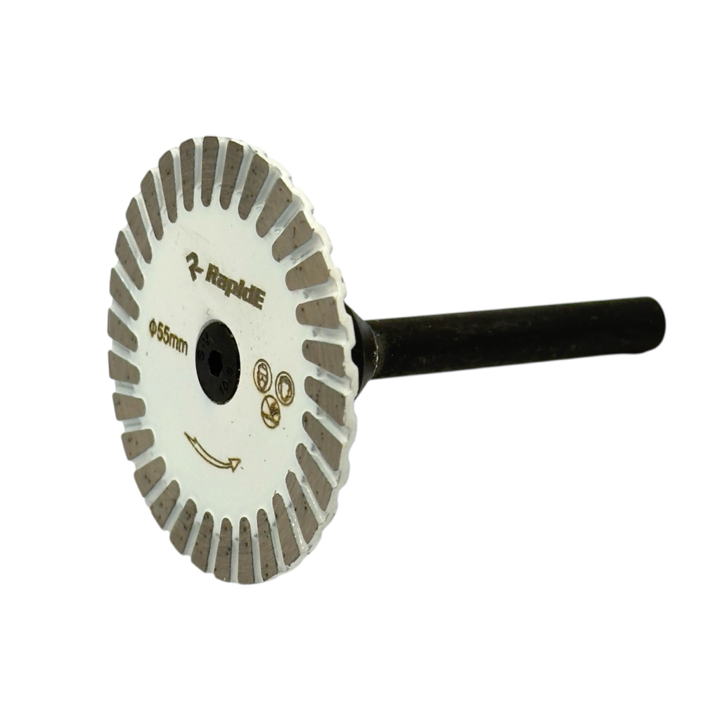 RAPIDE Red Point Диск алмазный Ø55мм. под дрель для чистки клея из под СВП TURBO BLADE