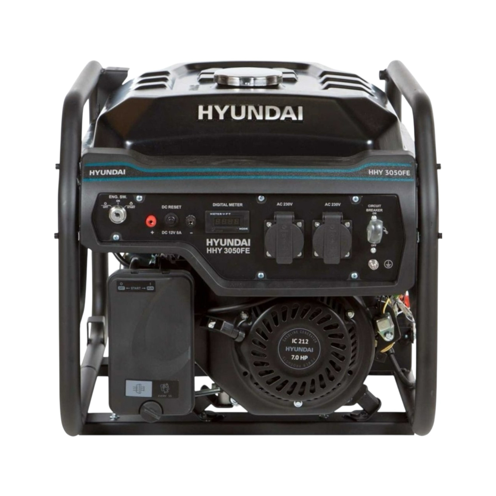 Hyundai HHY 3050FE ГГенератор бензиновый 2.8/3.0кВт 4-х тактный ручной/электрозапуск