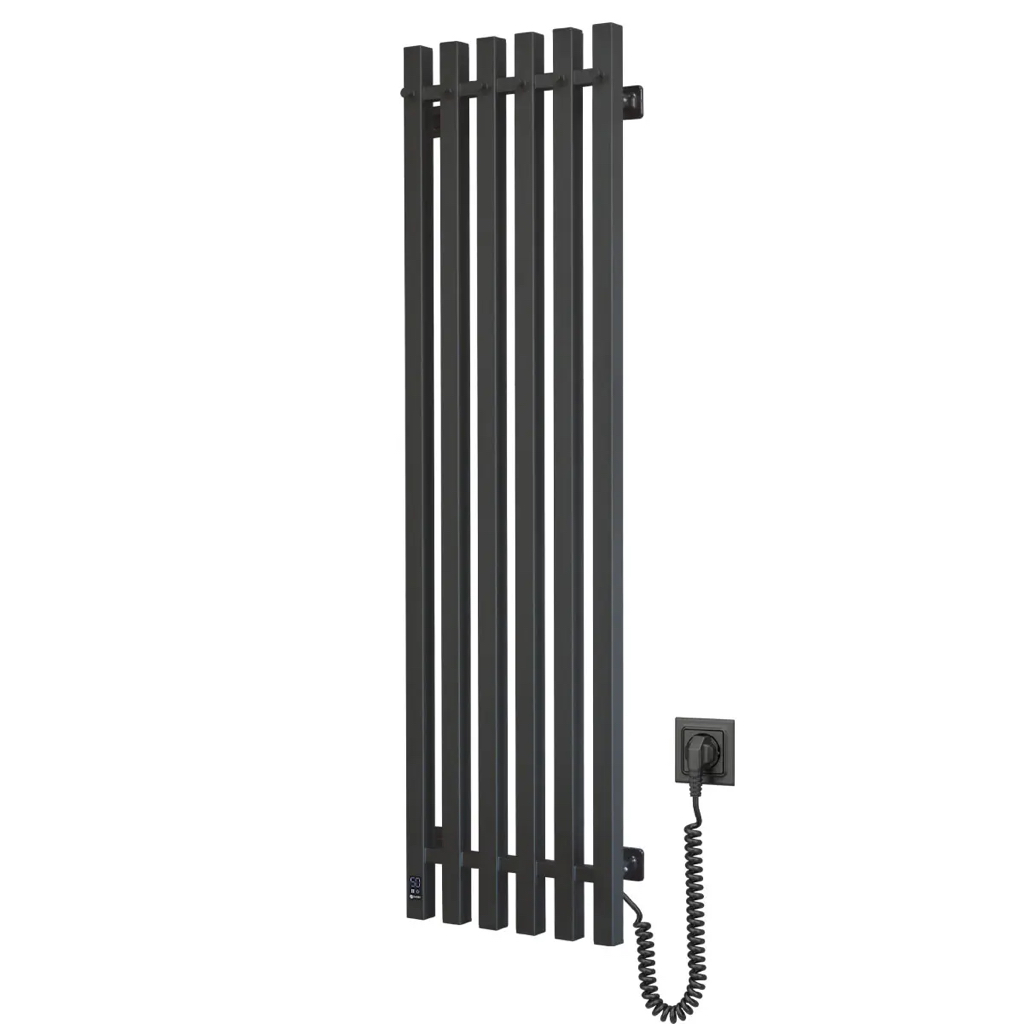 NAVIN Полотенцесушитель электрический Levante 330*1200 Sensor правый (черный муар) 12-257053-3312