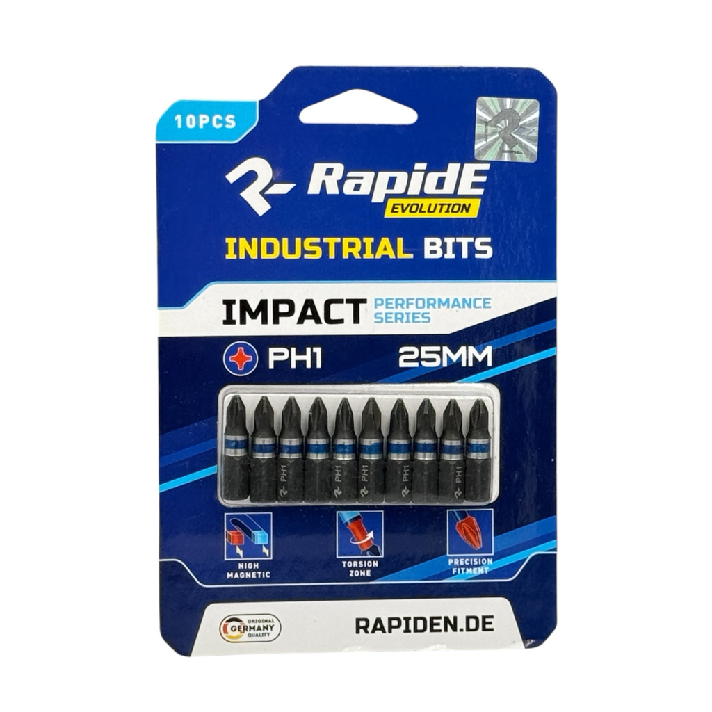 RAPIDE IMPACT Бита PH1 25мм. (уп./10шт.)