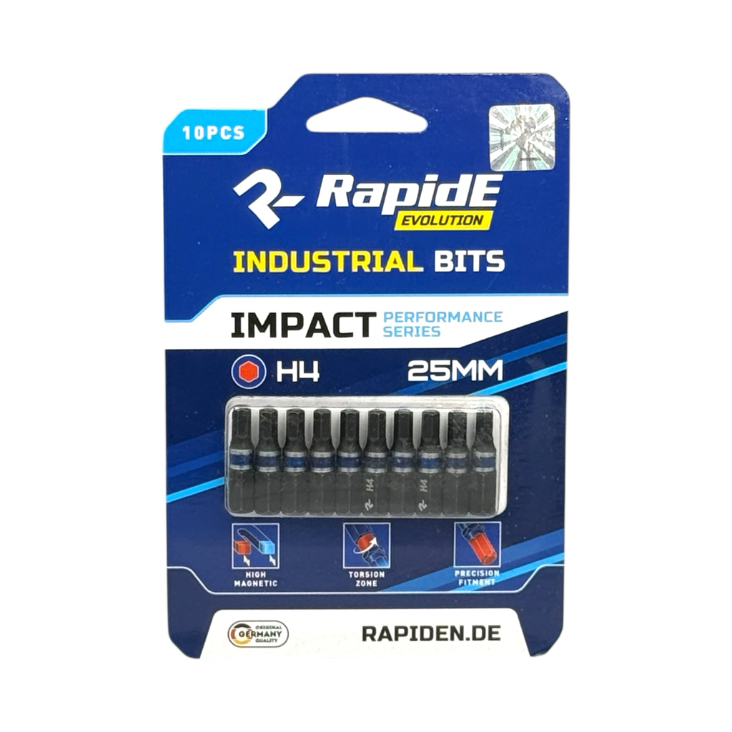 RAPIDE IMPACT Біта H4 25мм. (уп./10шт.) RAHФ-00001045