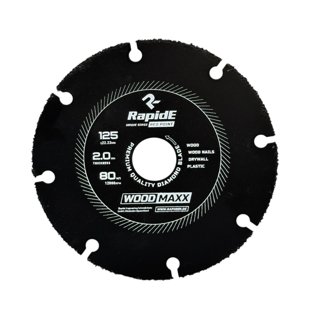 RAPIDE WOOD MAXX пильний по дереву 125*2*22,2мм. R9824 RAHФ-00001508