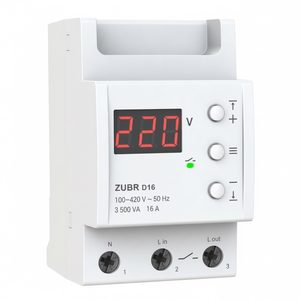 ZUBR Реле напруги 16A D16