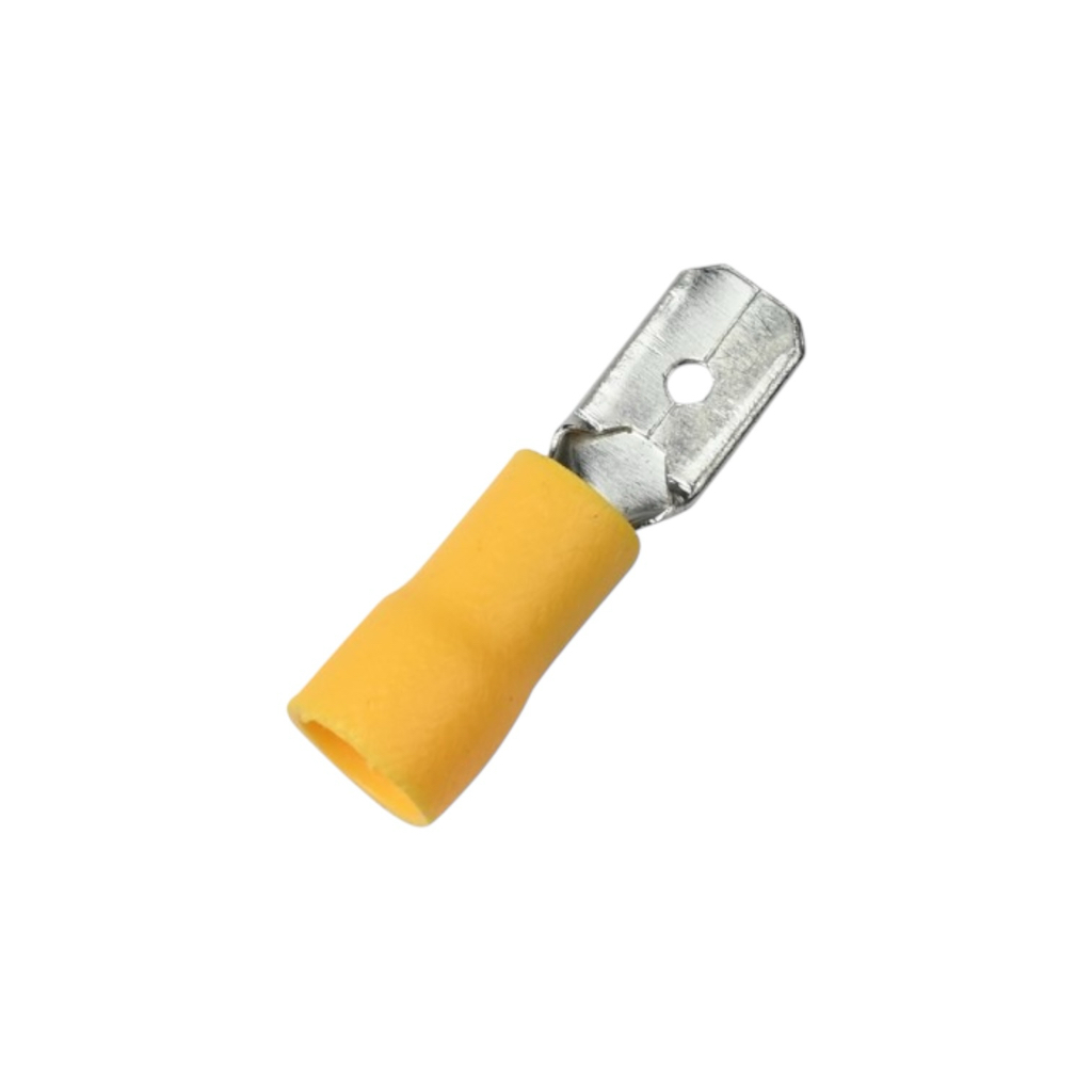 ENERGIO Наконечники ізольовані MDD5.5-250-8 (папа), жовті (уп./100шт.) MDD55-250-8