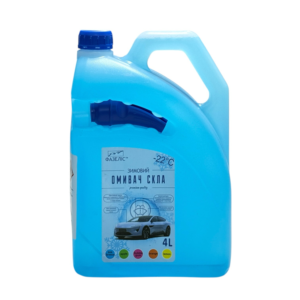 ФАЗЕЛІС Premium Склоомивач зимовий Sea Breeze (-22°) 4л.