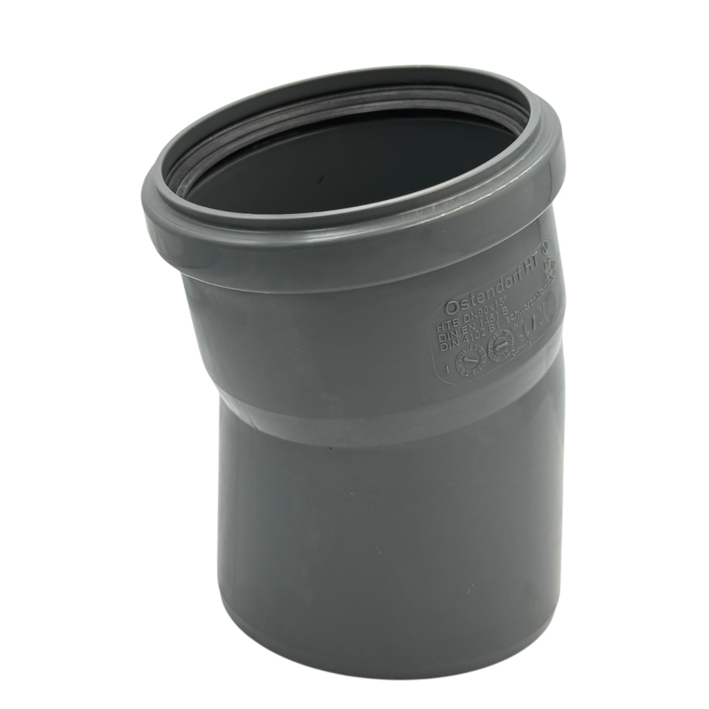 Ostendorf HT Safe Кут каналізаційний Ø90/15° 174100