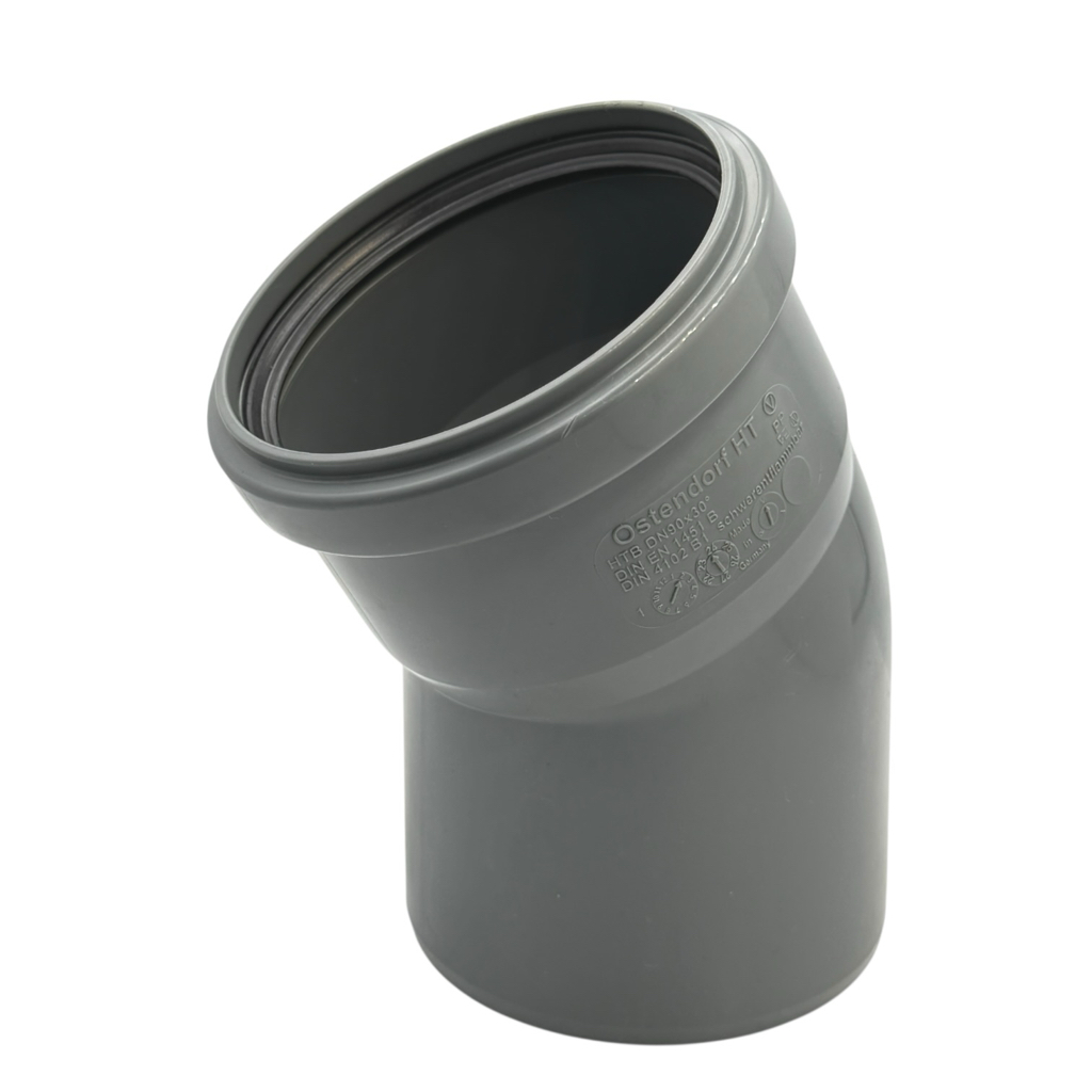 Ostendorf HT Safe Кут каналізаційний Ø90/30° 174110