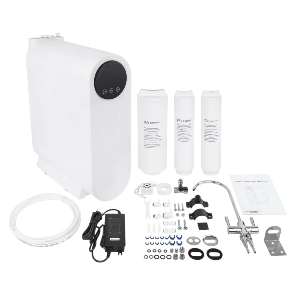 ITAL Smart Delicious 6-600MP Система зворотного осмосу з мінералізатором та помпою, мембрана 600 галлон (IT-RO6-75P) SMD-RO6-600MP