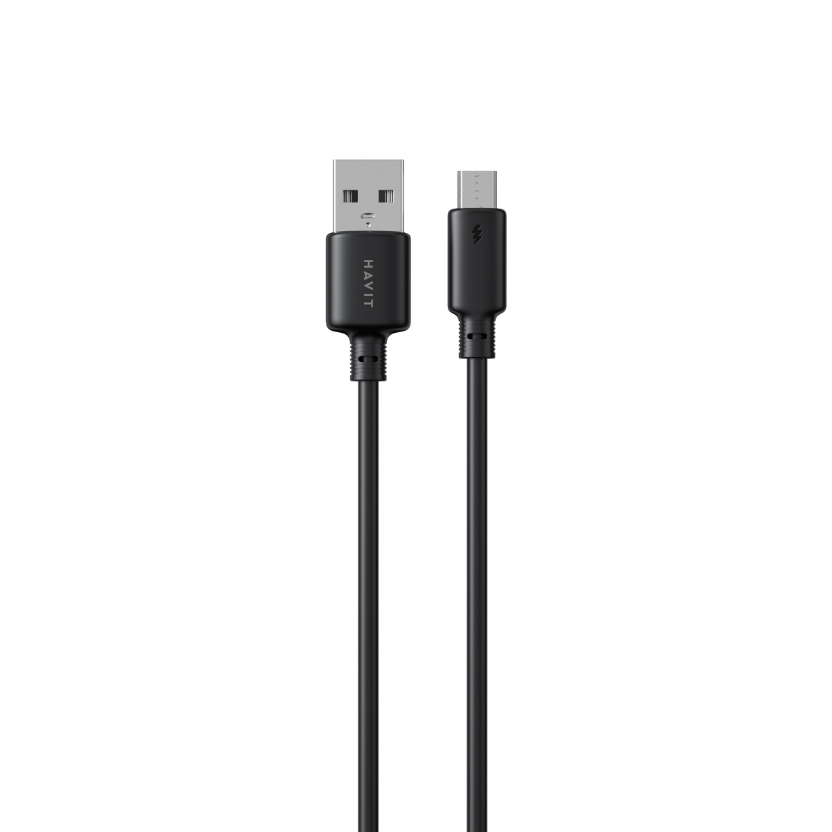 HAVIT HV-CB300C Кабель USB - Micro USB 3A 1м Black 28572