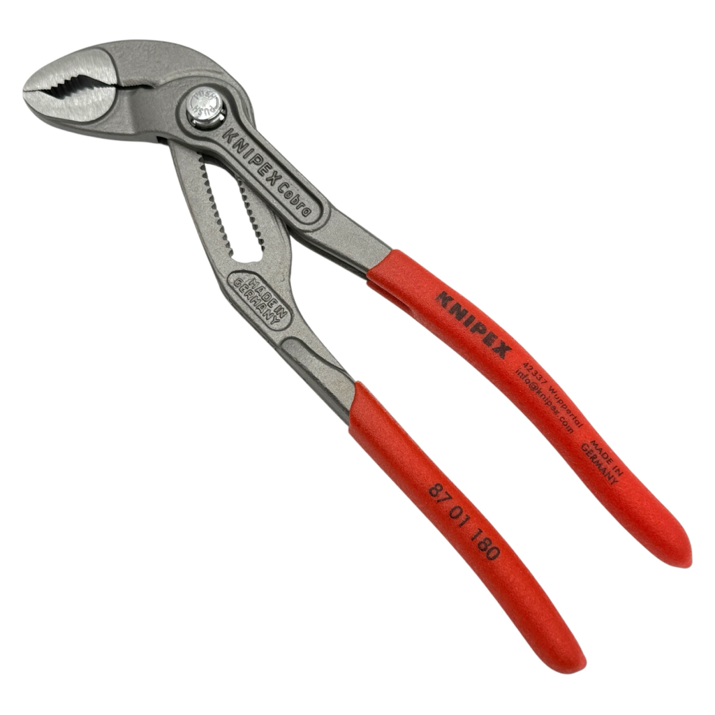 KNIPEX Кліщі трубні сантехнічні COBRA 180мм. 87 01 180