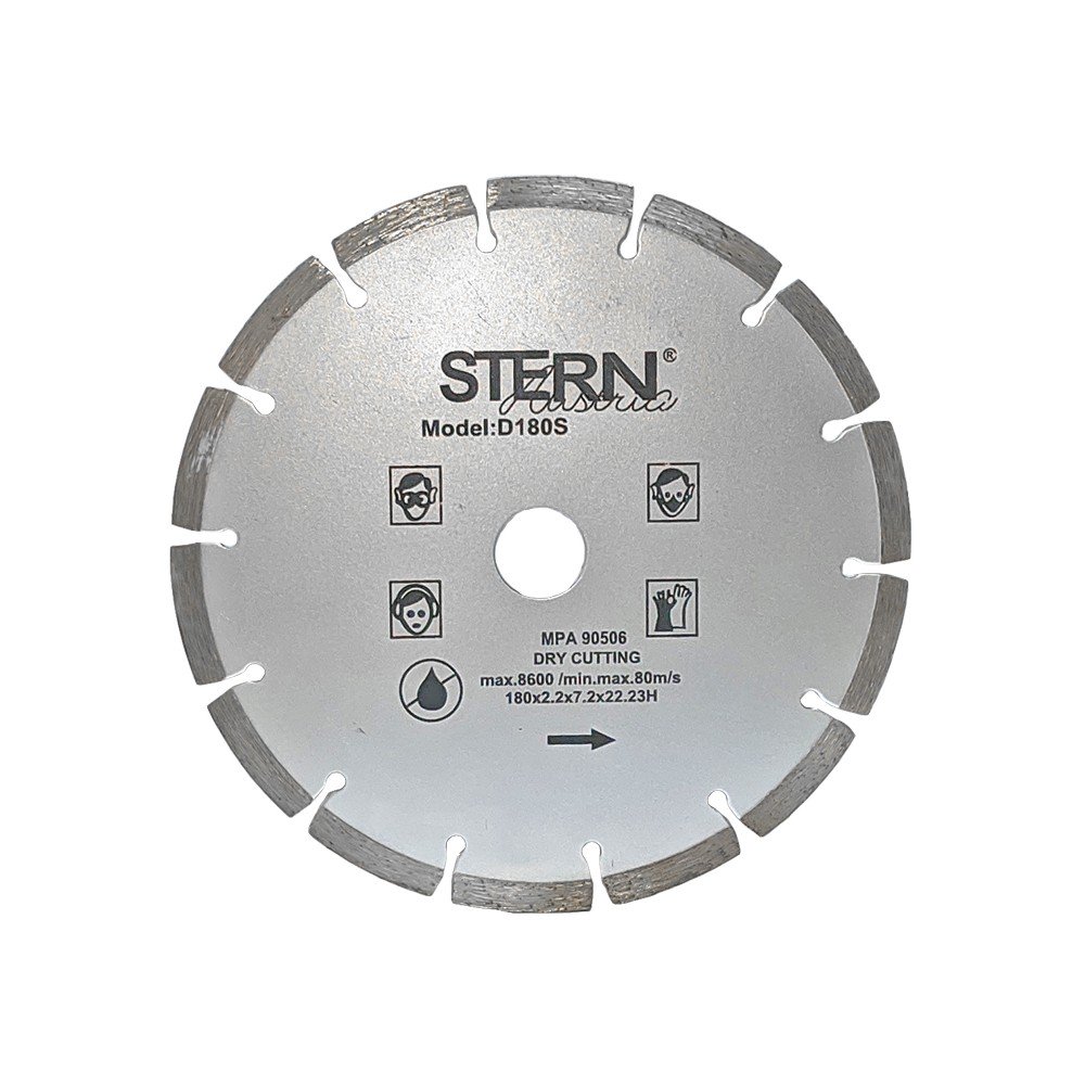 STERN Диск алмазний 180*2,2*22,2 (сегмент) D180S