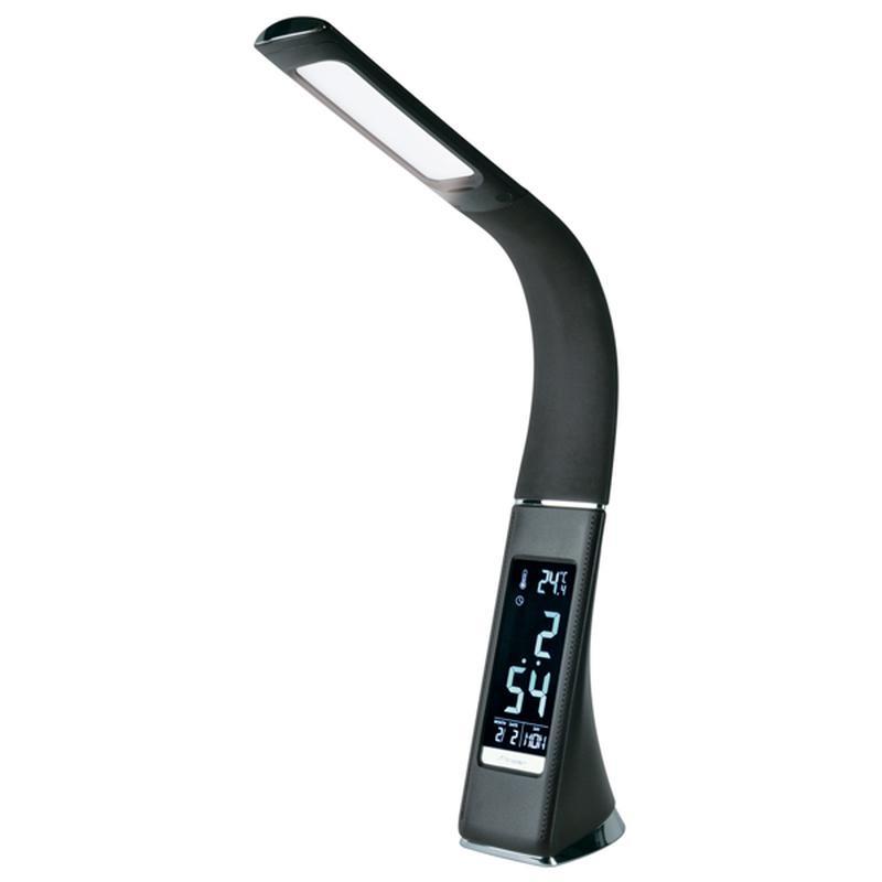 RightHausen Настільна LED-лампа 6W 5000K 480Lm (ЧОРНА) HN-245122