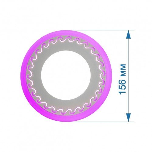 RightHausen LED-Світильник LACE 5W (фіолетовий) HN-2325020