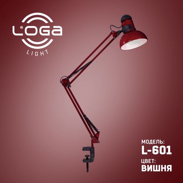 ТМ LOGA Настольная лампа (со струбц.) 
