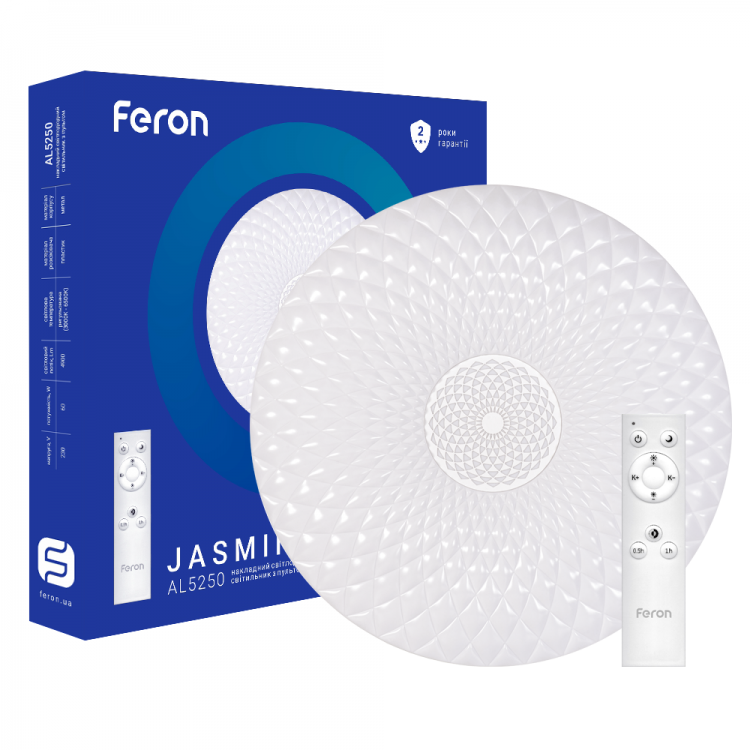 Feron SMART-Светильник 60W 2700-6400K 500*85мм. 5250