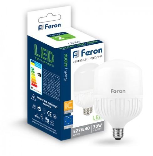 Feron LED-Лампа STANDART 30W 4000K E27-E40 LB-65