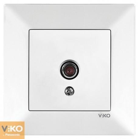 VIKO MERIDIAN Розетка внутренняя TV (белая) 90970010-WH
