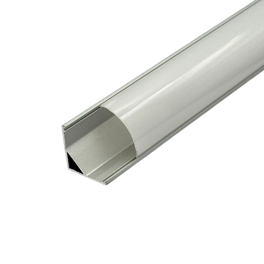 Профіль для LED-стрічки кутовий напівмат. 2м. 1018266