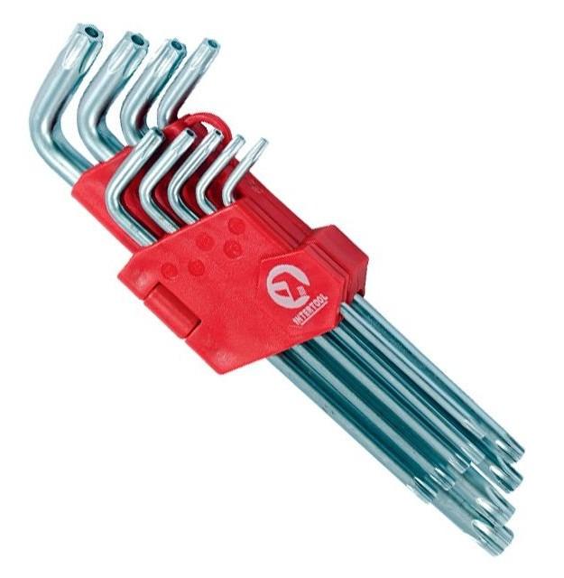 INTERTOOL Набор ключей TORX удлинённых HT-0606