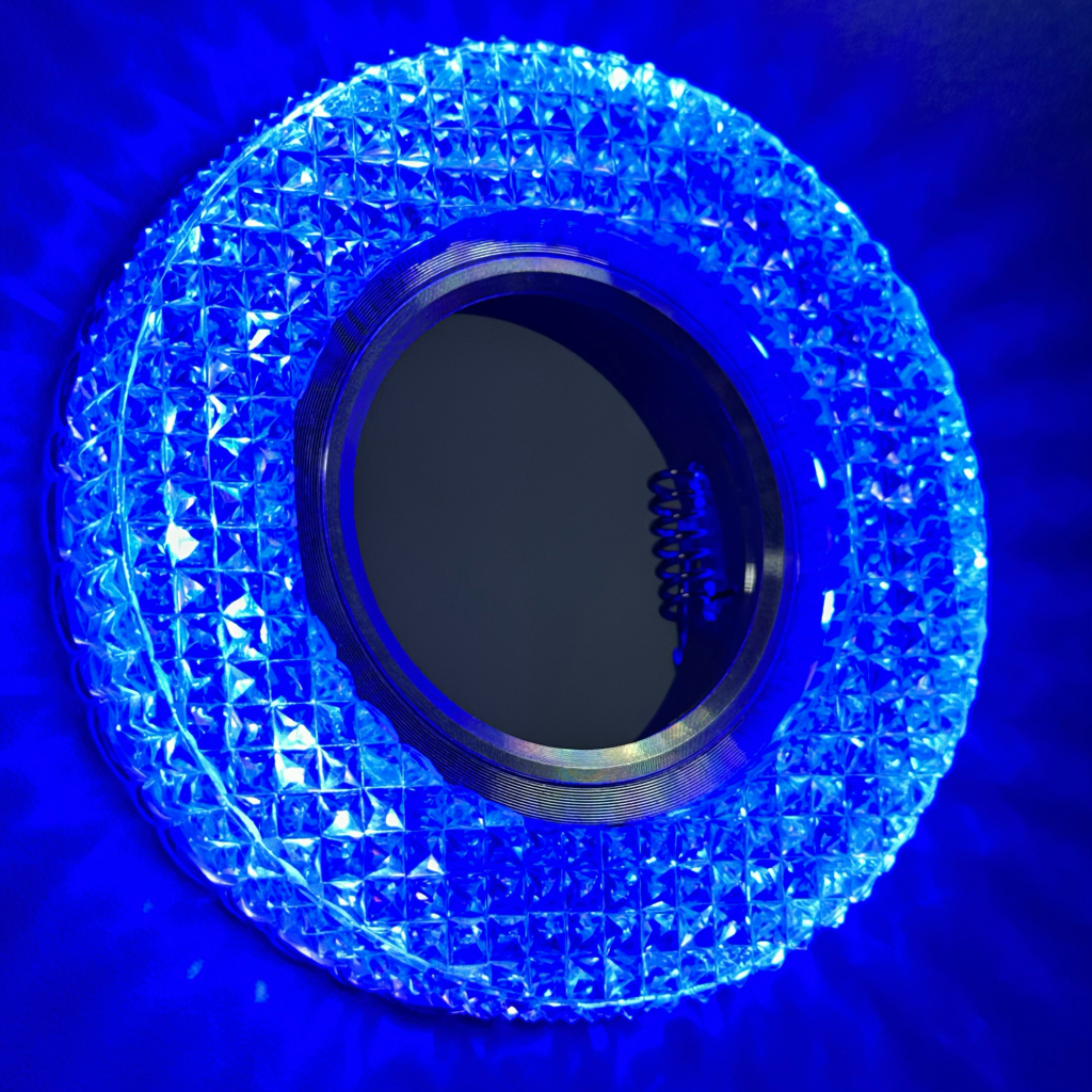 Точковий світильник з Led-підсвічуванням MR16 7790WH+BL