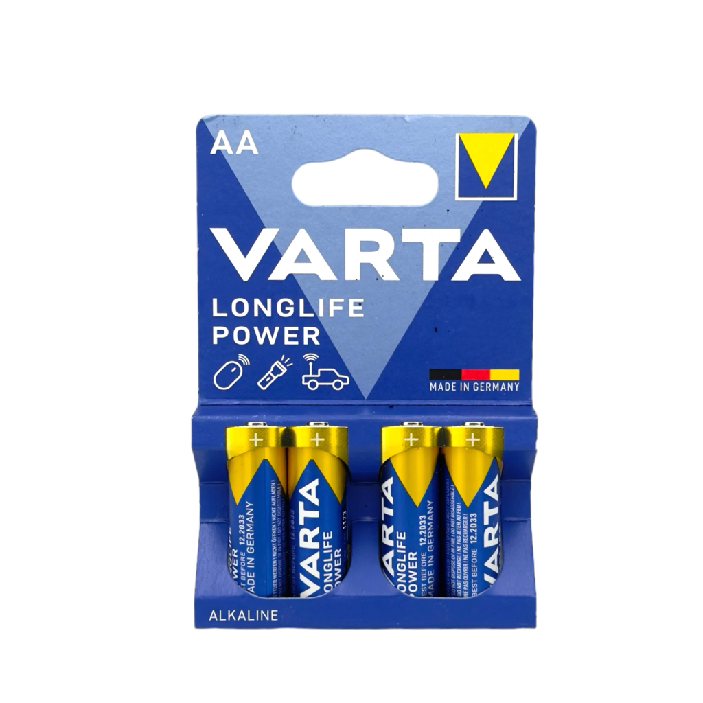 VARTA LONGLIFE POWER AA/LR6 1,5V (уп./4шт.)