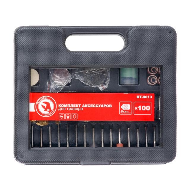 INTERTOOL Комплект аксессуаров для гравера 100ед. BT-0013