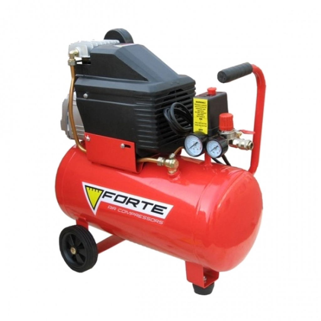 FORTE Компресор 24л. 1500W 203л/хв., 8атм. FL-24