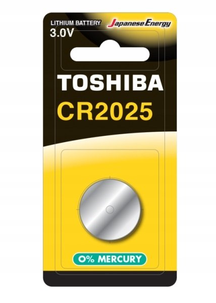 TOSHIBA CR2025 3V