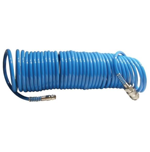 INTERTOOL Шланг спиральный полиуретановый 5.5x8мм, 20м PT-1709