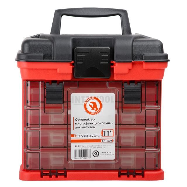 INTERTOOL Органайзер с выдвиж. секциями 11