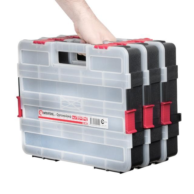 INTERTOOL Пластиковий органайзер для інструментів 14.5