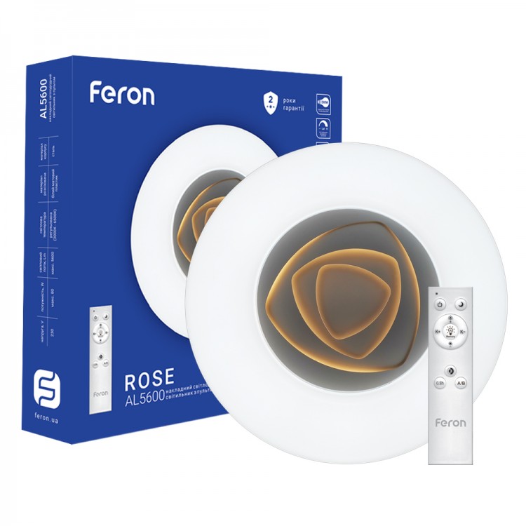 Feron SMART-Светильник 80W 3000-6500K 450*85мм. AL5600