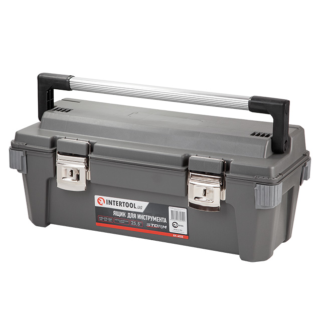 INTERTOOL Ящик для инструментов с металлическими замками 25,5