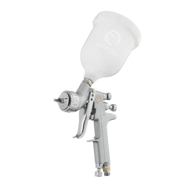 INTERTOOL Краскопульт пневмат. LVMP, форсунка 1,4мм. PT-0115