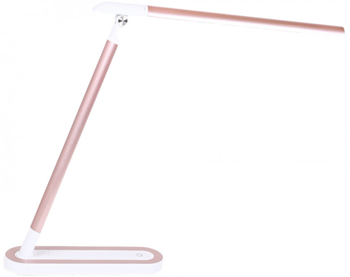 LUXEL Настільна LED-лампа 9W 4000K 630Lm (РОЖЕВА) TL-07P