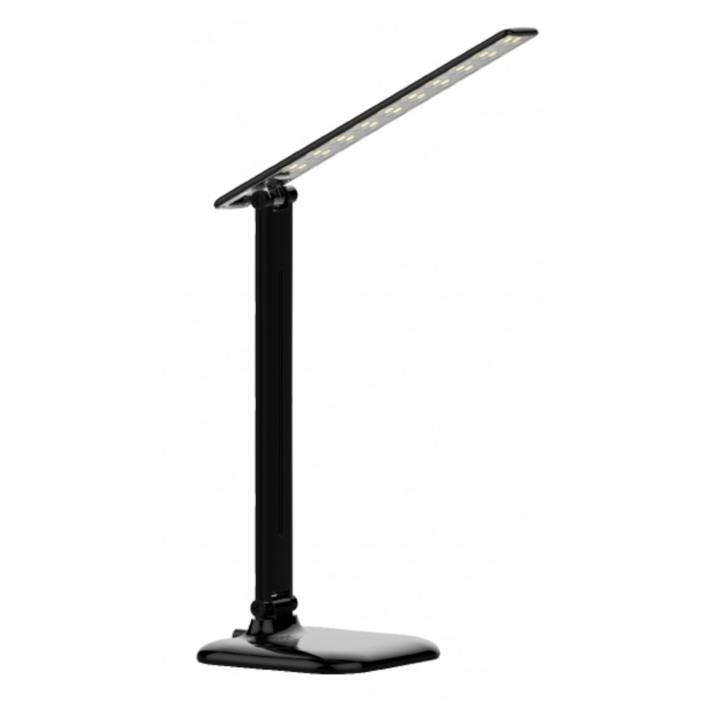 LUXEL Настільна LED-лампа 10W 4000K 650Lm (ЧОРНА) TL-12B