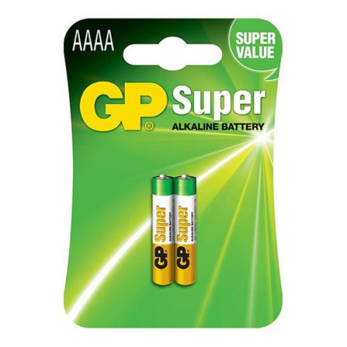 GP SUPER AAAA/LR61 1,5V ALKALINE (уп./2шт.)